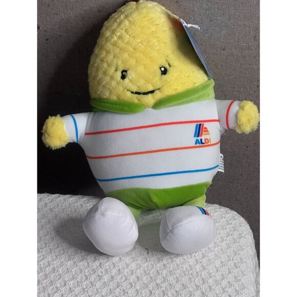 Aldi Play Other - Aldi Play Produce Crew Corn Carter Plush Toy Stuffed Collectible Gift Easter Fun